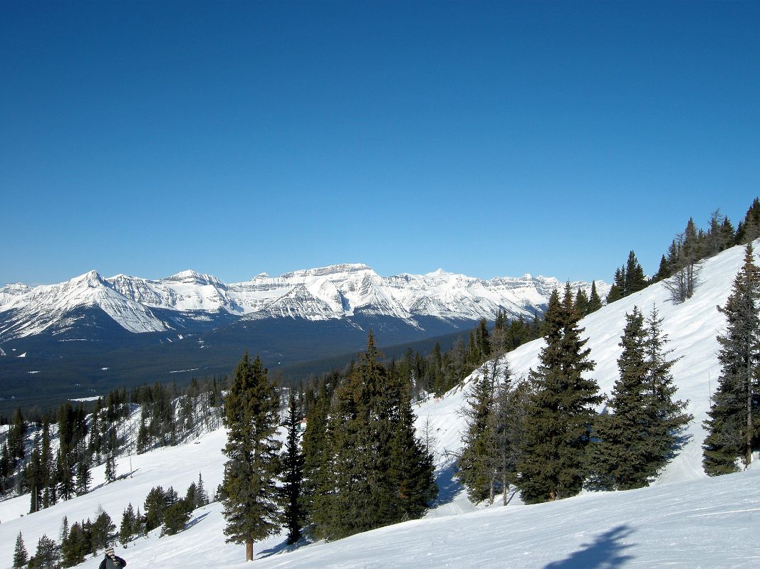 27 Mount Bosworth, Mount Daly, Waputik Peak, Pulpit Peak From Lake Louise Ski Area